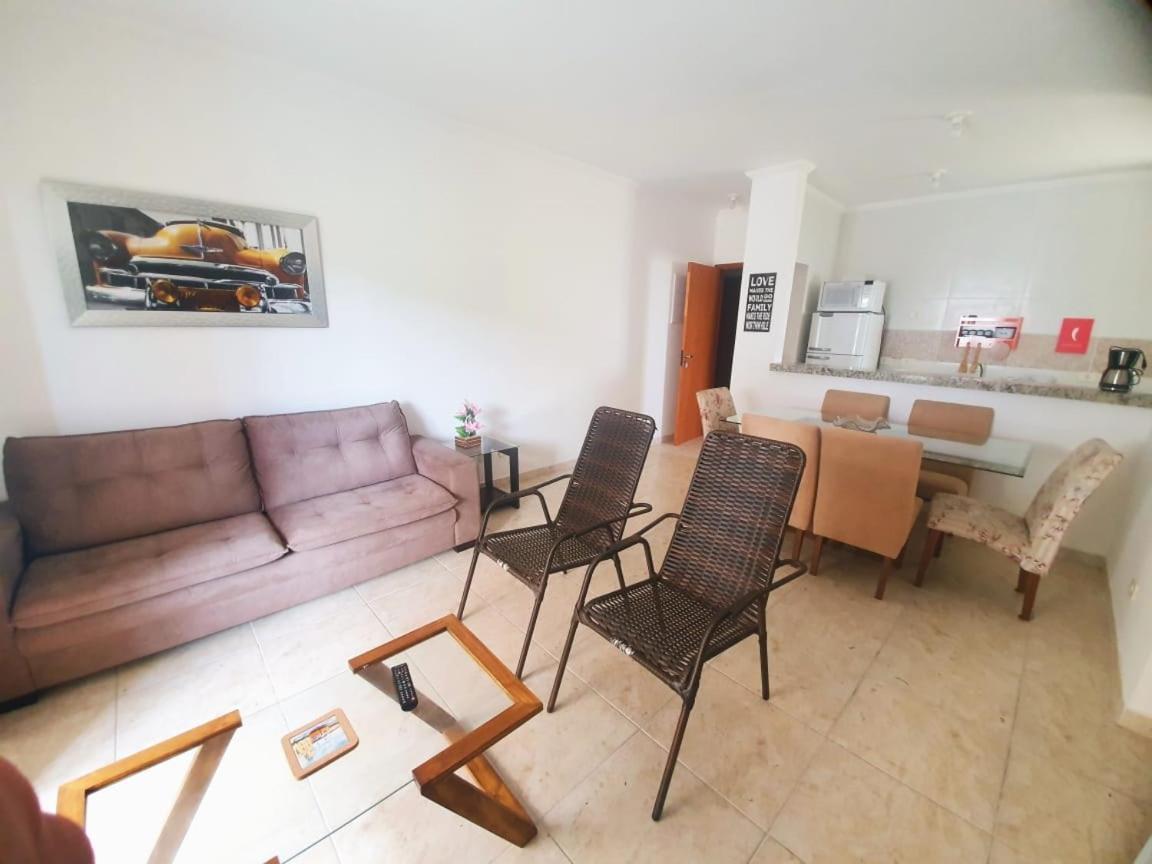 Lindo Apto Com 3 Quartos, Apenas 1 Quadra Da Praia Das Toninhas Ubatuba Zewnętrze zdjęcie